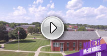 Play the McKendree University Continue Your Story Video Button