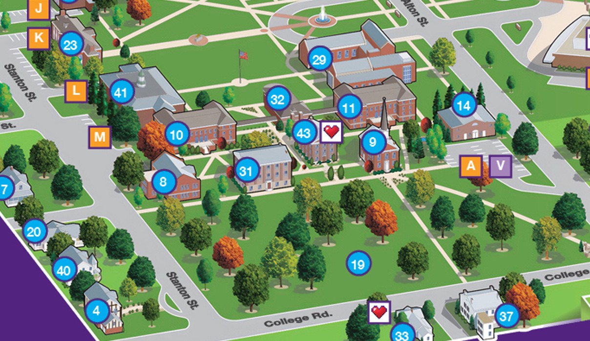 campus map