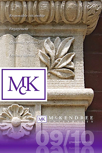 Graduate Catalog 2009-2010