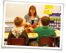 Photo of Teacher in classroom