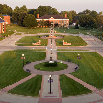 Overview of McKendree University Campus