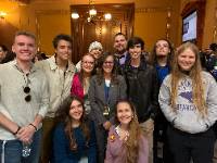Students attend Student Lobby Day