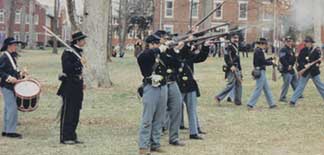 Photo of a CIvil War Reenactment