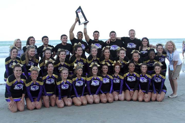 Photo of the Cheerleading Team