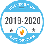 2019-2020 Colleges of Distinction Badge