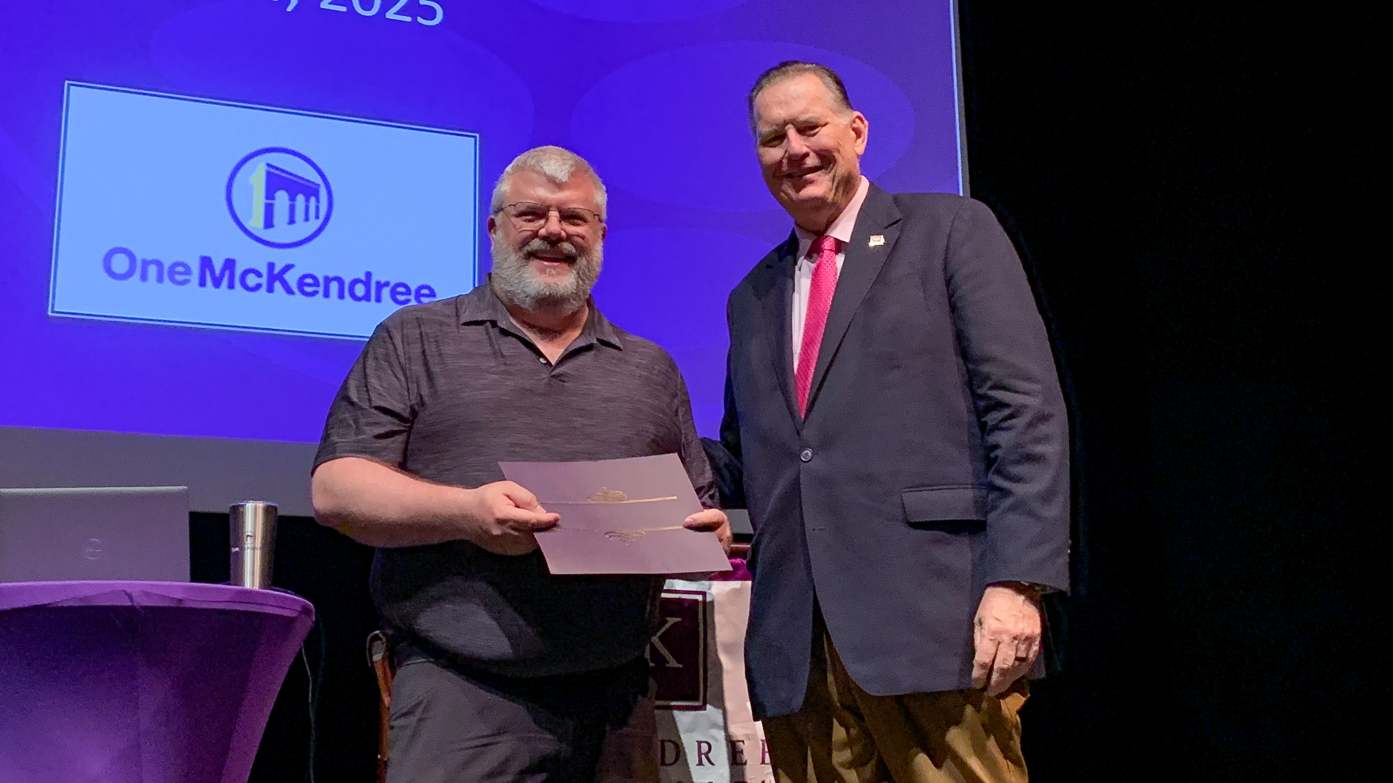 Doug Magnussen receives President's Award