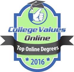 Top Online Degrees Badge