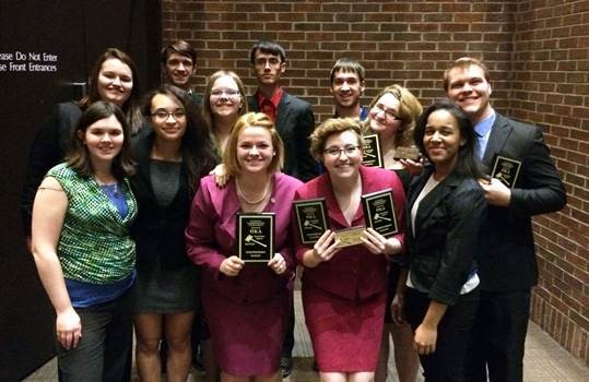 Photo of McKendree Speech & Debate Team