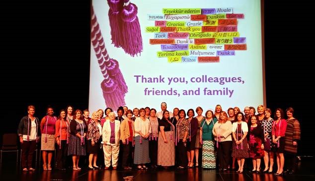 Group Photo of Sigma Theta Tau International Nursing Honor Society Inductees