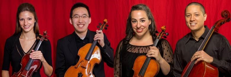 Saint Louis Symphony musicians Erin Schreiber, Jonathan Chu, Beth Guterman Chu and  James Czyzewski