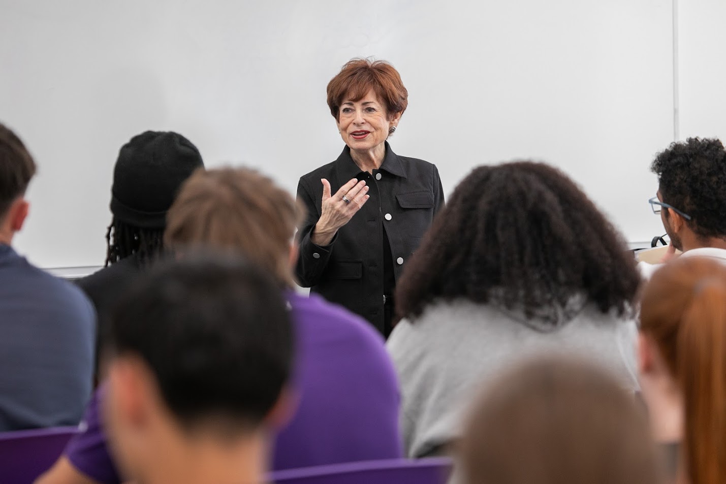 Maxine Clark visits McKendree University
