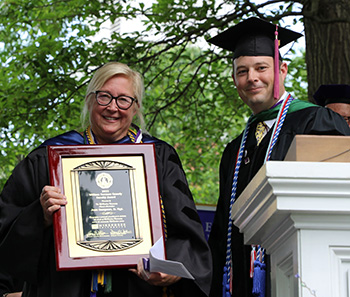 Dr. Jean Sampson Holding Grandy Award