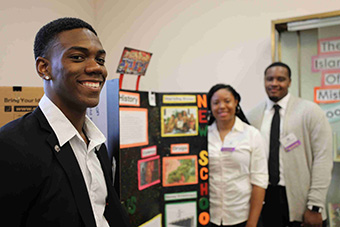 Steven Towns Jr., Brenyé D. Johnson and Jamari Johnson