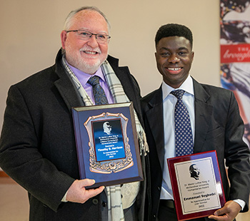 Emmanuel Segbedzi and Rev. B. Tim Harrison