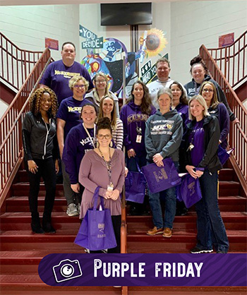 Triad High School Purple Friday