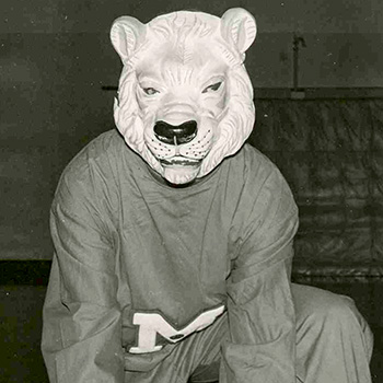 Old Bear Mascot