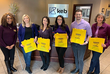 KEB hosted a Purple Pride