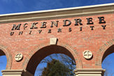 McKendree's Entryway Monument