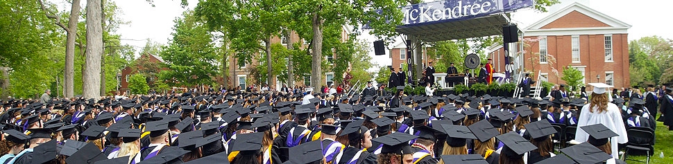 Photo of McKendree University Graduation Ceremony