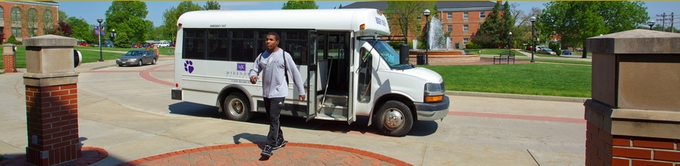 Photo of Student Using Bogey Bus